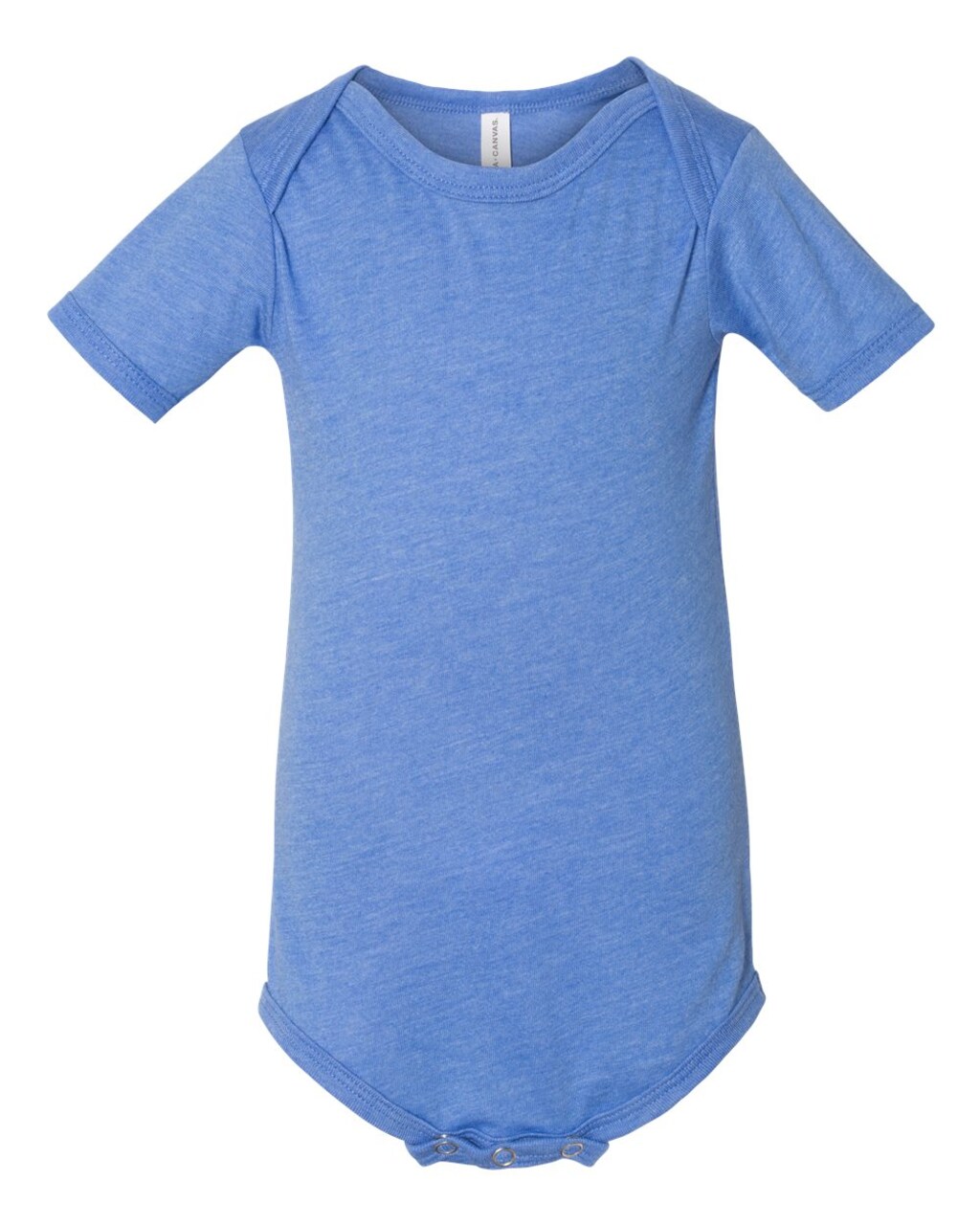BELLA+CANVAS Infant Short Sleeve Jersey One Piece Bodysuit for Everyday Wear, Soft Cotton Baby Outfit & Comfort Wear